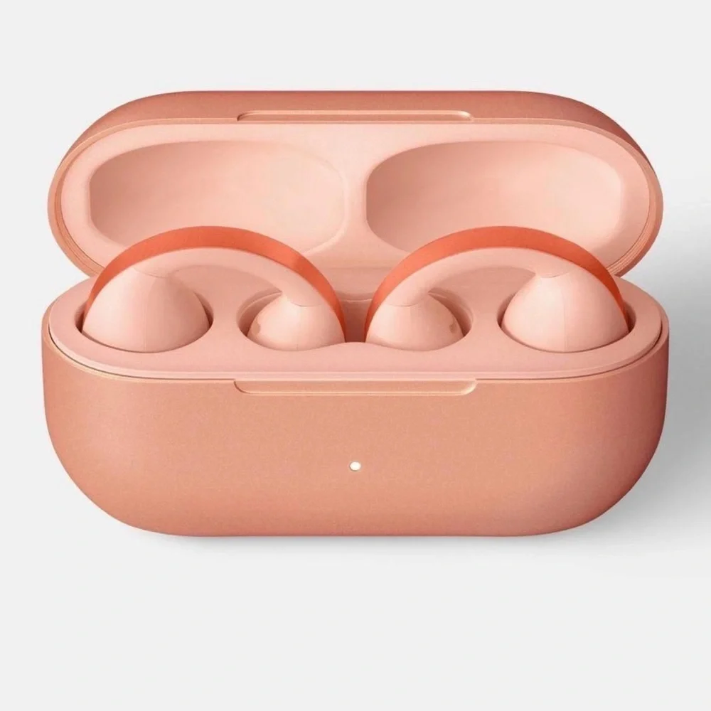 Open-Ear Jewelry Earbuds - heyday™True Wireless USB-C, Color: Peach NIB